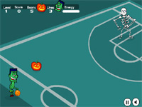 Game "Spooky Hoops"