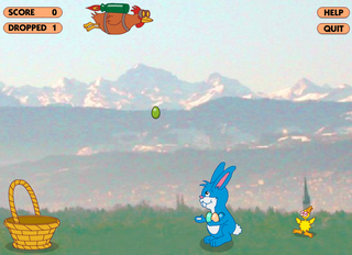 Game "Easter Egg Catch"