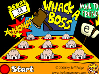 Game "Wack a Boss"
