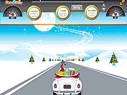 Game "Santa Car Race"