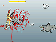 Game "Super Viking Shark Punch"