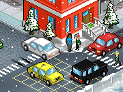 Game "Winter Traffic Policeman"