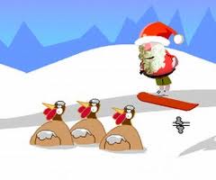  Game"Santa Snowboards"