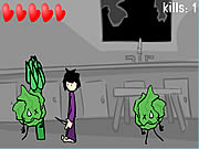 Game "Attack of the Zombic Vegie"