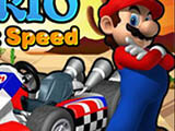 Game "Mario Desert Speed"