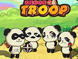 Game "Panda Shock Troop"