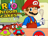 Game "Mario Mushroom Cupcake"
