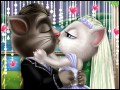 Game "Tom and Angela Wedding Kiss"