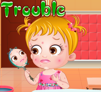  Game"Baby Hazel Skin Trouble"