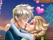 Game "Elsa Valentine's Day Kiss"