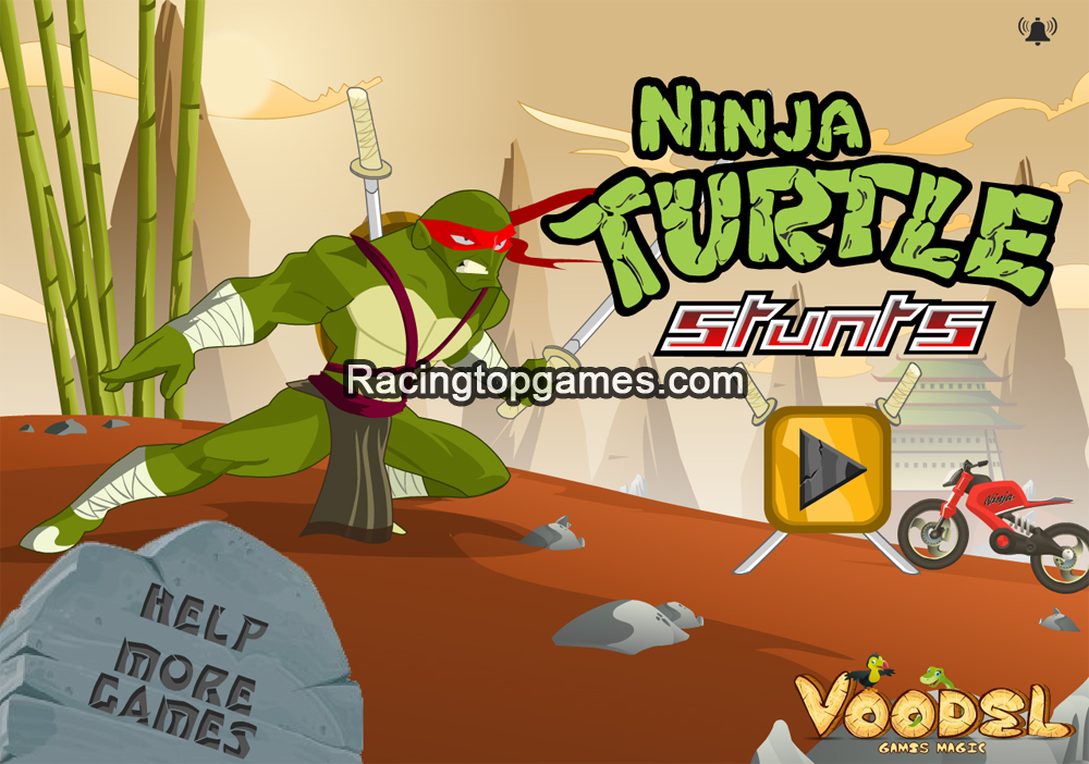  Game"Ninja Turtle Stunts"