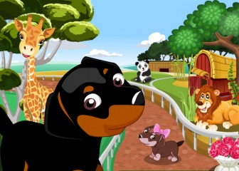  Game"Dogs In Zoo"