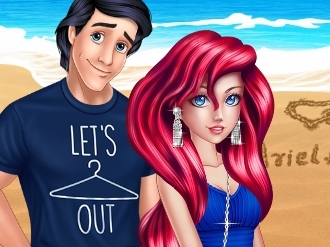 Game "Disney sweethearts Ariel and Eric"