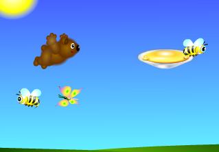 Game "Flying Bear"