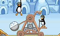  Game"Crazy Penguin Catapult"