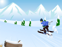  Game"Skiing Dash"