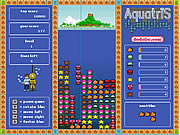 Game "Aquatris"