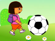 Game "Dora Play Football"