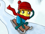 Game "Pajama Boy Snow Adventure"