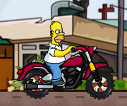  Game"Simpsons Family Race"
