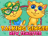Game "Talking Ginger New Semester"