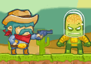 Game "Cowboy vs Martians"