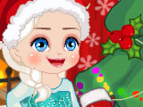 Game "Elsa Christmas Slacking"