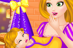 Game "Rapunzel Real Care Newborn Baby"