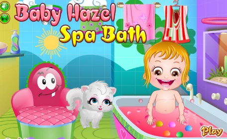 Game "Baby Hazel Spa Bath"