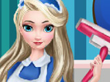 Game "Elsa Clean House"