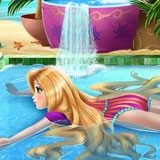  Game"Rapunzel Swimming Pool"