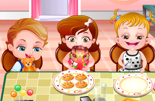  Game"Baby Hazel Dining Manners"