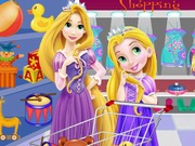 Game "Baby Rapunzel and Mom Shopping"