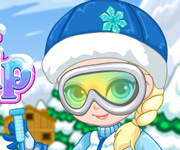 Game "Baby Elsa Skiing Trip"