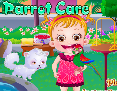 Game "Baby Hazel Parrot Care"