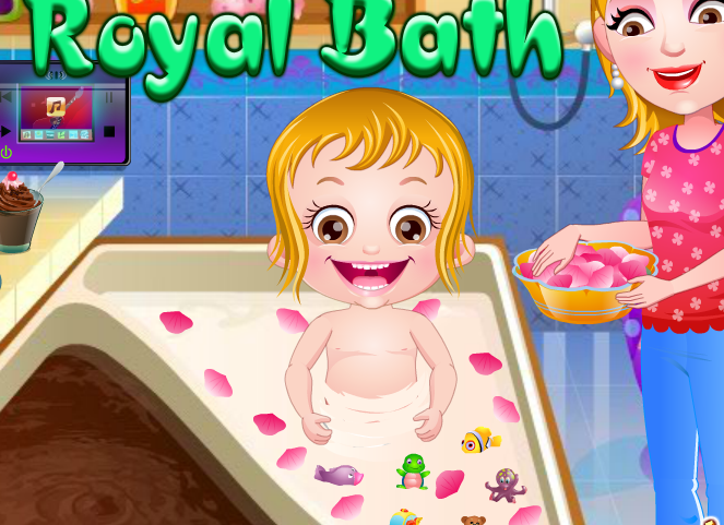 Game "Baby Hazel Royal Bath"
