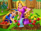  Game"Rapunzel Mommy Gardening"