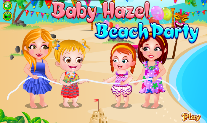 Game "Baby Hazel Beach Party"