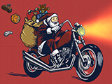 Game "Santa Motocross Action"