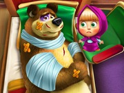  Game"Masha and the Bear Injured"