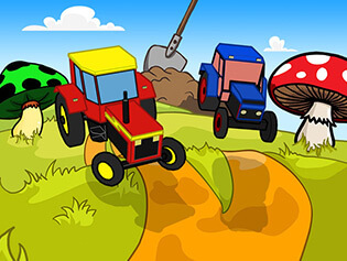Game "RC Tractor Kids Racing"