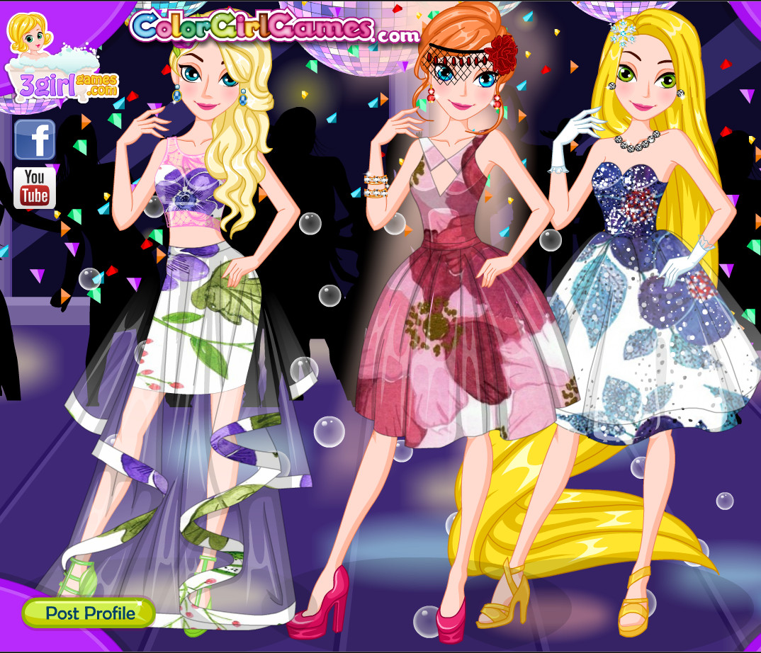 Game "Princesses Graduation Party"