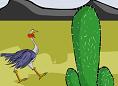 Game "Ostrich Jump"