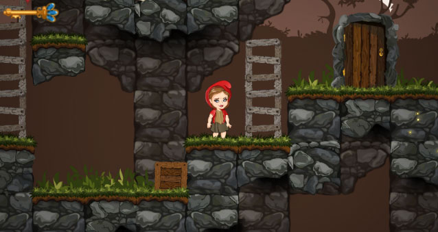 Game "Red Girl in the woods"