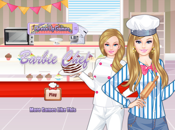  Game"Barbie Chef"