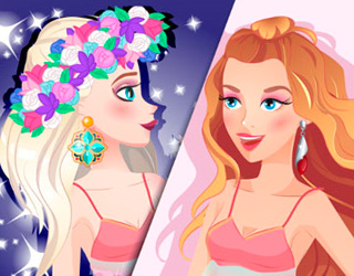  Game"Barbie And Elsa Who Wore It Better"
