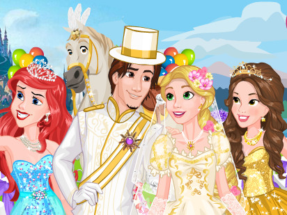  Game"Rapunzel Wedding Preparation"