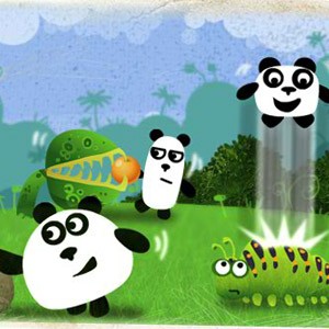 Game"Three Pandas"
