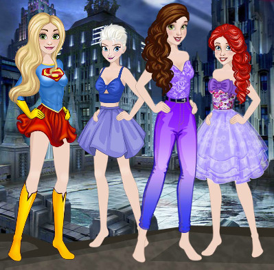  Game"Princesses Comic Heroines"
