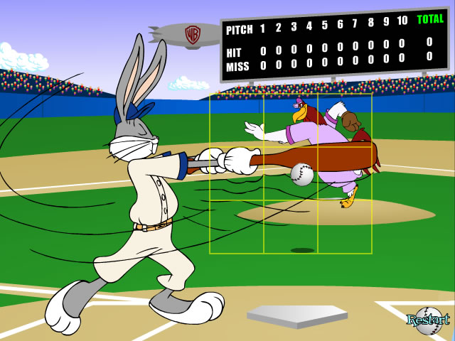  Game"Bugs Bunny Home Run Derby"